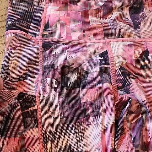 Lululemon size 6 leggings multicolored - Picture 6 of 13